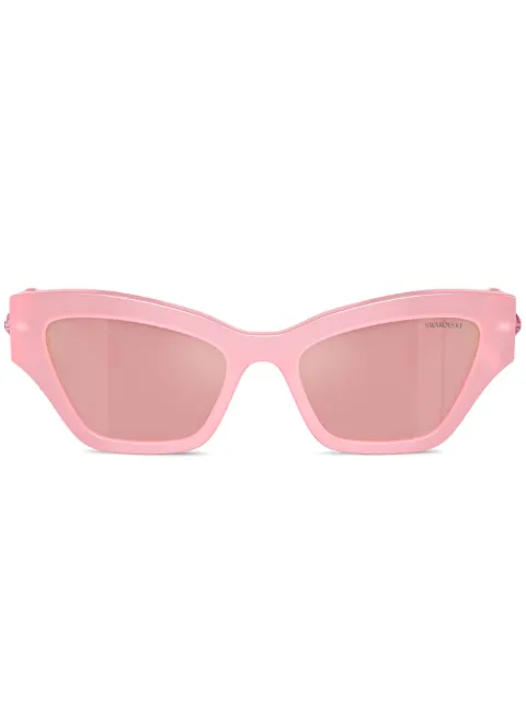 Swarovski Eyewear crystal-embellished cat-eye sunglasses Pink SK60212001E4
