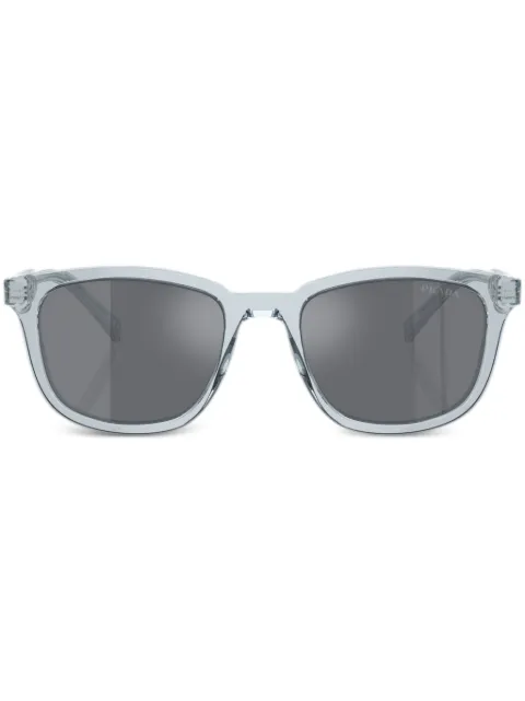 Prada Eyewear Prada PR A21S round frame sunglasses Blue SPRA2119T175