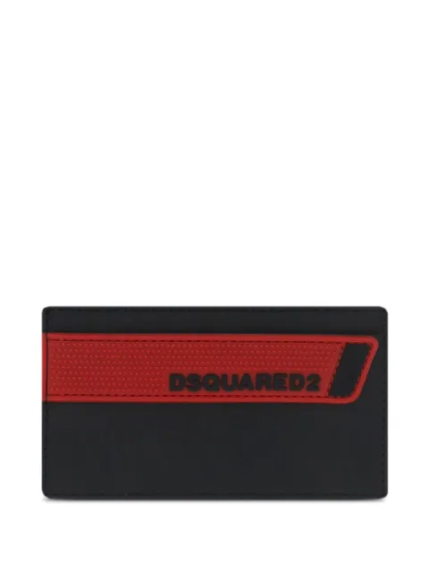 DSQUARED2 logo-detailed cardholder Black CCM002430800001