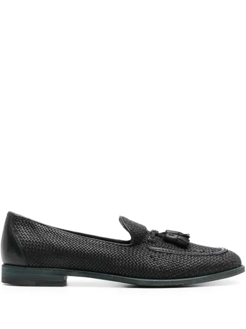 Fratelli Rossetti interwoven leather loafers Blue 11817