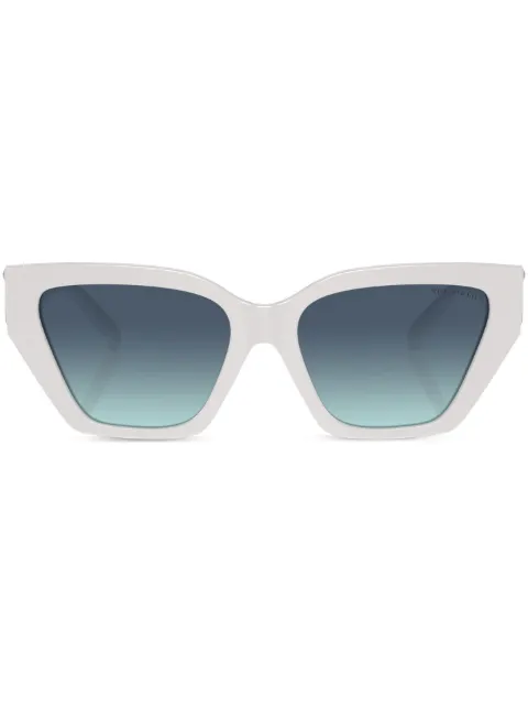 Tiffany & Co Eyewear cat-eye frame sunglasses White TF421883929S
