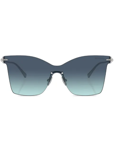 Tiffany & Co Eyewear cat-eye frame sunglasses Silver TF3103K62139S