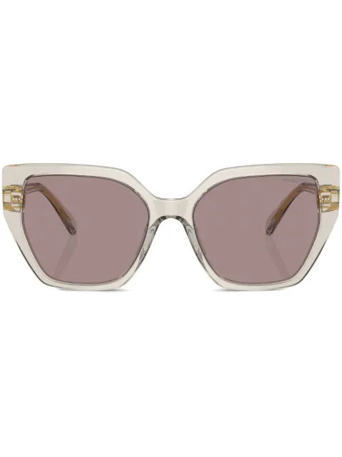 Swarovski Eyewear crystal-embellished cat-eye sunglasses Neutrals SK60163003LA