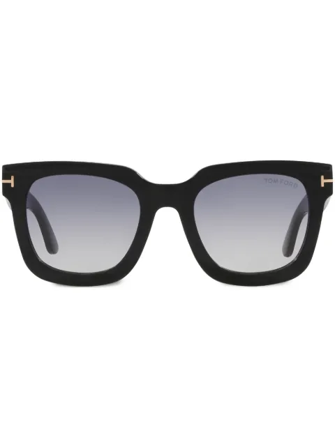 TOM FORD Eyewear FT1115 square-frame sunglasses Black FT11155201B