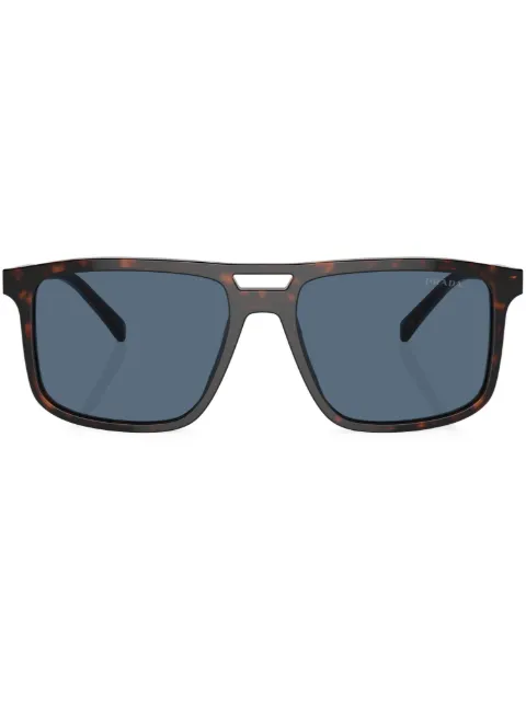 Prada Eyewear Prada PR A22S square frame sunglasses Brown SPRA2217N06A