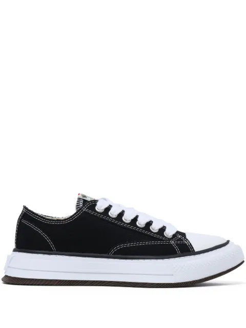 Maison MIHARA YASUHIRO Yucca OG Sole canvas sneakers Black B12FW702BLACK