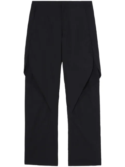 Post Archive Faction layered mid-rise trousers Black 60BTPCB