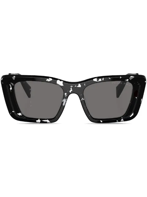 Prada Eyewear Prada PR 08YS oversize frame sunglasses Black SPR08Y15S5Z1