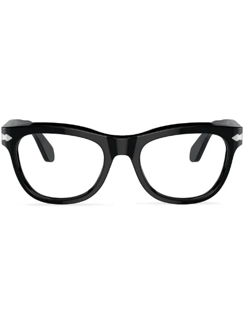 Persol round-frame glasses Black PO0086V95