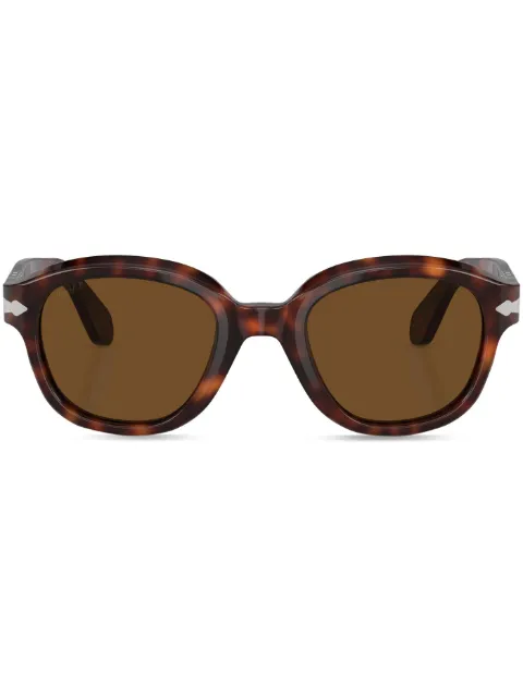 Persol tortoiseshell effect round frame sunglasses Brown PO0060S2457