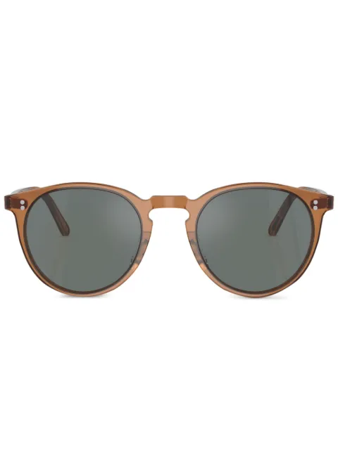 Oliver Peoples O'Malley Sun pantos-frame sunglasses Brown OV5183S1783W5