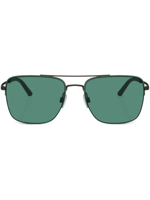 Oliver Peoples R-2 square-frame sunglasses Green OV1343S533971
