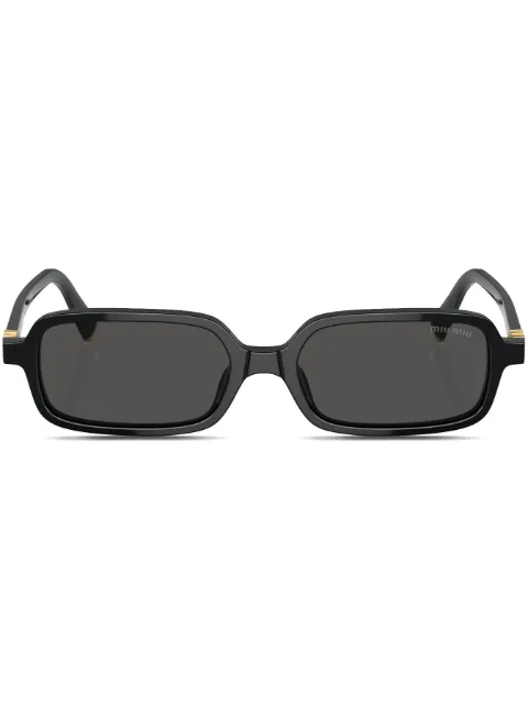Miu Miu Eyewear rectangle frame sunglasses Black SMU11ZC051E16K