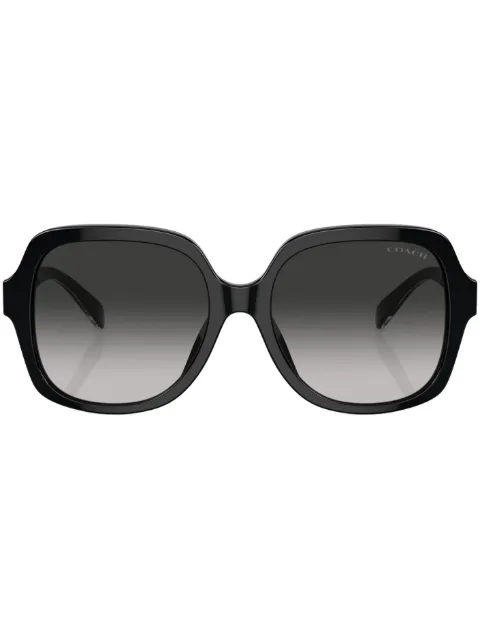 Coach square-frame sunglasses Black HC8395U