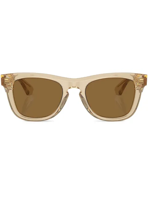 Burberry Eyewear transparent-design square-frame sunglasses Neutrals BE4426412373