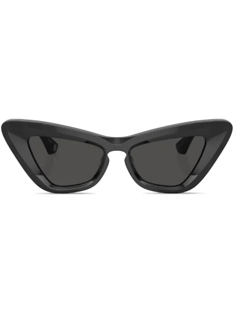 Burberry Eyewear rose-monogram cat-eye sunglasses Grey BE4421U411287