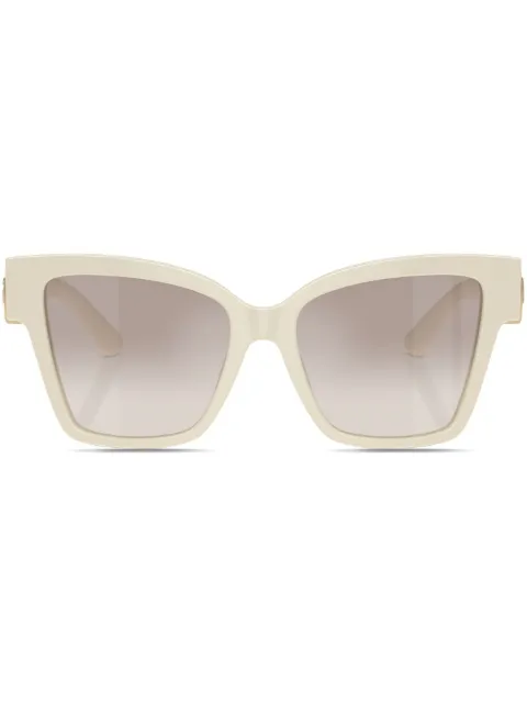 Dolce & Gabbana Eyewear Precious square-frame sunglasses Brown DG4470331294