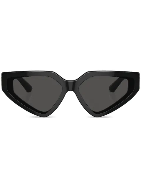 Dolce & Gabbana Eyewear Precious cat-eye sunglasses Black DG446950187