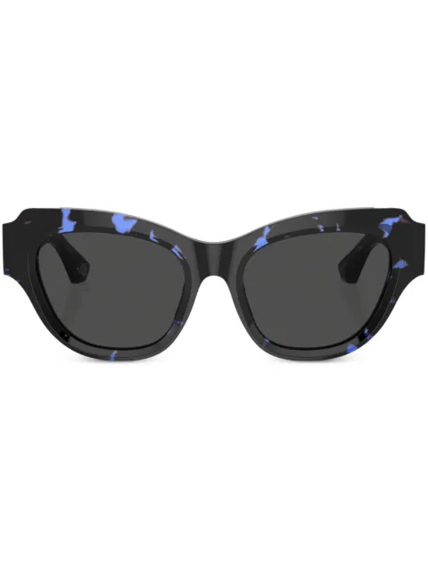Burberry Eyewear rose monogram cat-eye sunglasses Blue BE4423411187