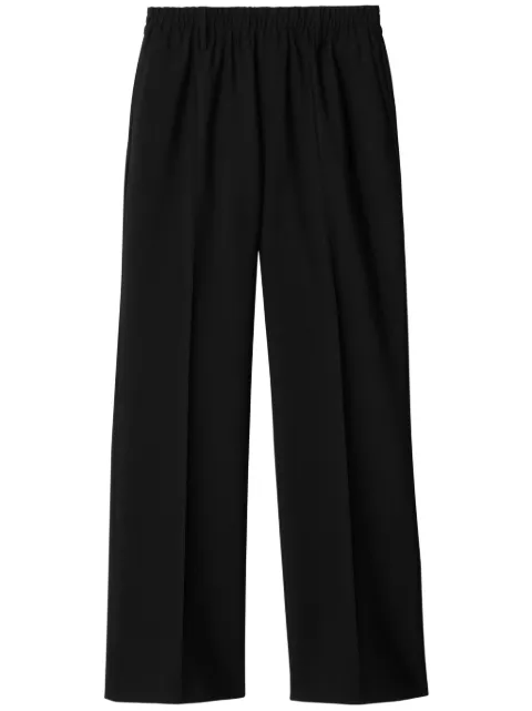 Burberry straight-leg wool trousers Black 8090492