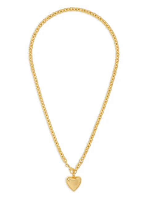 Roxanne Assoulin Little Puffy Heart necklace Gold RXS24N132B