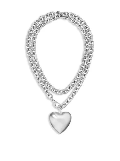 Roxanne Assoulin The Puffy Heart necklace Silver RXS24N105C