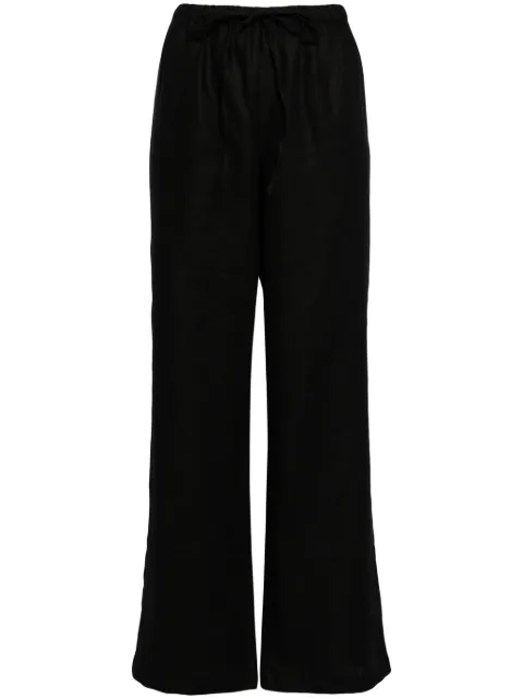 Reformation Olina linen trousers Black 1308705BLK