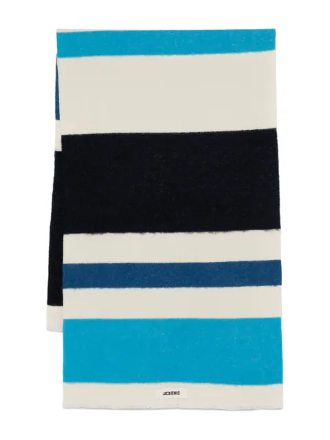 Jacquemus L'Echarpe Arazzo scarf Blue 246AC6835206030
