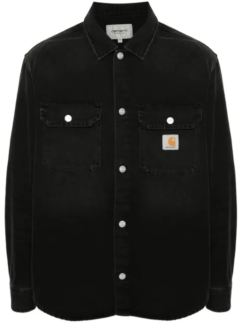 Carhartt WIP Harvey shirt jacket Black I033346