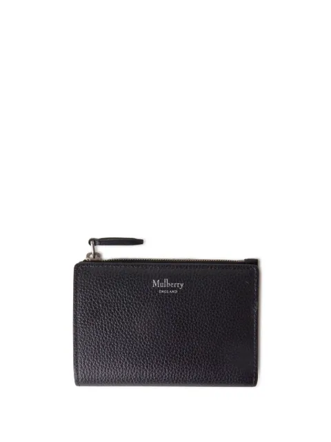 Mulberry Continental bi-fold leather wallet Black RL8045205A100