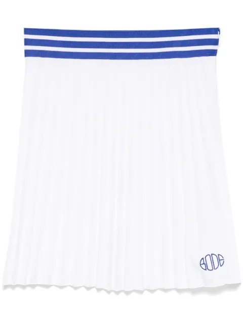 BODE Court mini skirt White WRF24CS021