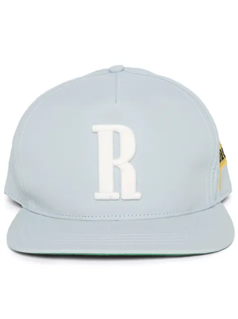 RHUDE logo-embroidered cotton cap Blue RHPS24HA07196182