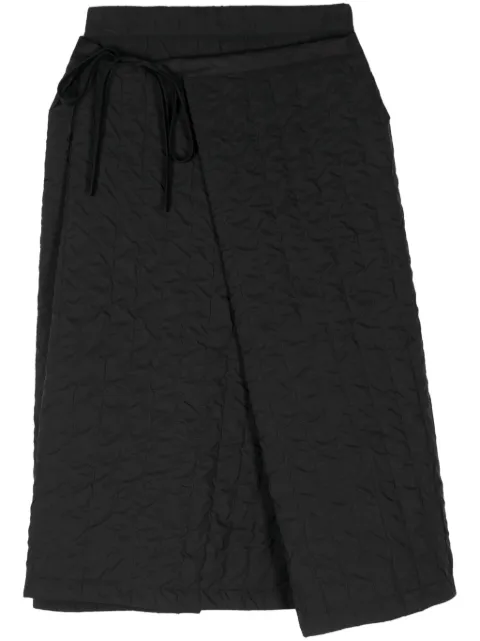Henrik Vibskov Bind midi skirt Black AW24STUDF402