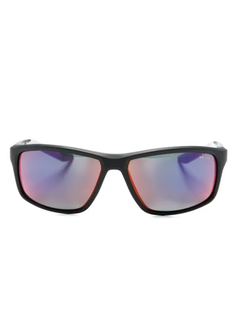 Nike Adrenaline 22 E rectangle-frame sunglasses Black DV2154