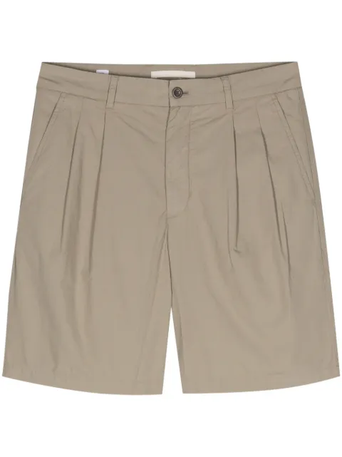 Norse Projects poplin cotton bermuda shorts Green N350610
