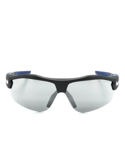 Nike Show X3 biker-style frame sunglasses Black DJ2036