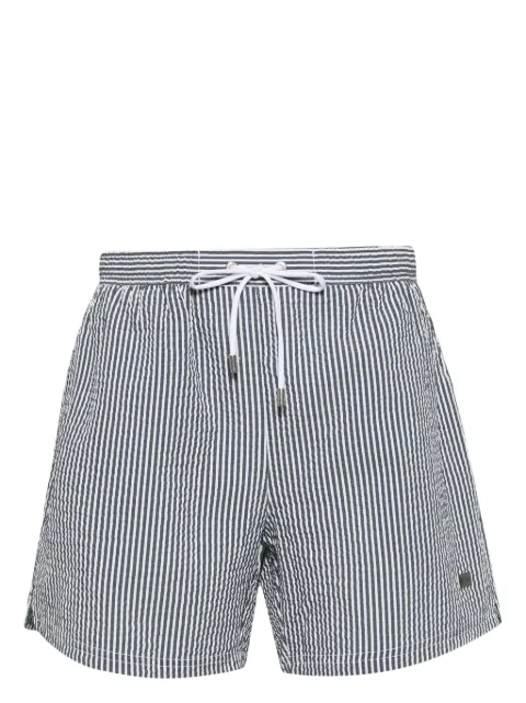 BOSS Velvetfish striped swim shorts Blue 50469322