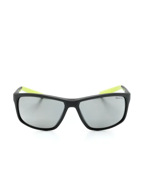 Nike Adrenaline 22 rectangle-frame sunglasses Black DV2372