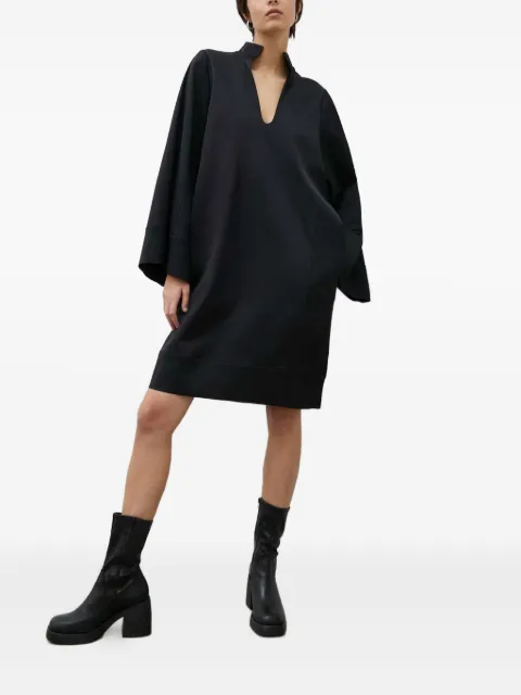 By Malene Birger V-neck mini dress Black Q71199009