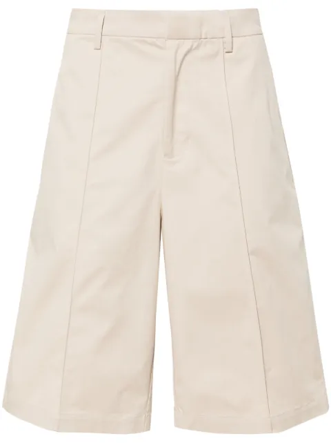 Neil Barrett mid-rise chino shorts Neutrals MY30155AY021