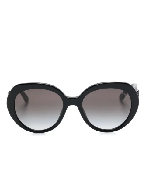Michael Kors San Lucas round-frame sunglasses Black MK2214U