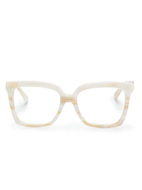 Michael Kors wayfarer-frame glasses Neutrals MK4119U