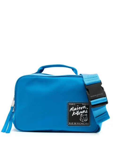 Maison Kitsuné The Traveller belt bag Blue MM05162WQ1001P451