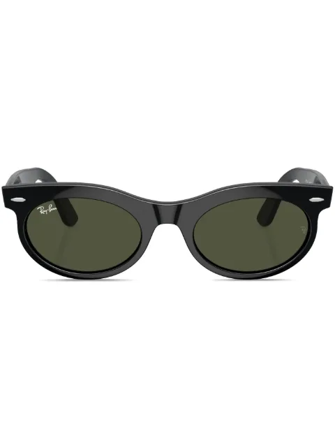 Ray-Ban Wayfarer oval-frame sunglasses Black RB2242