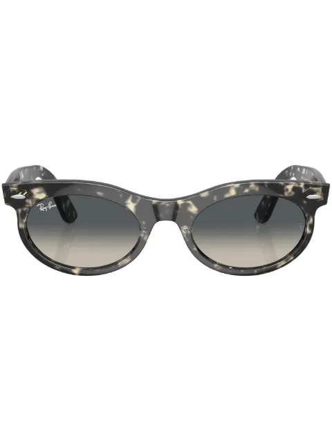 Ray-Ban Wayfarer Oval oval-frame sunglasses Grey RB2242133371