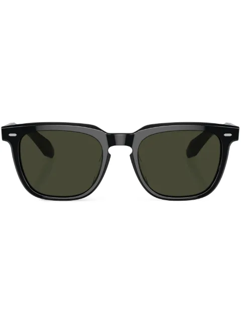 Oliver Peoples N.06 square-frame sunglasses Black OV5546SU1731P1