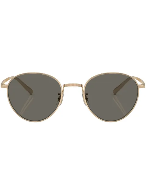 Oliver Peoples Rhydian round-frame sunglasses Gold OV1336ST5035R5