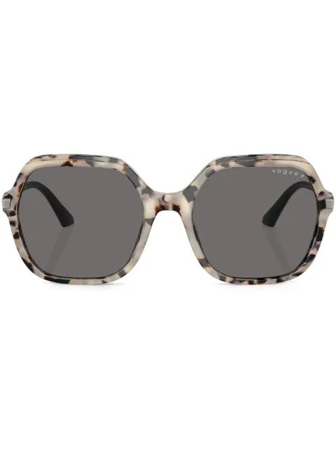 Vogue Eyewear tortoiseshell-effect oversize-frame sunglasses Neutrals VO5561S307681
