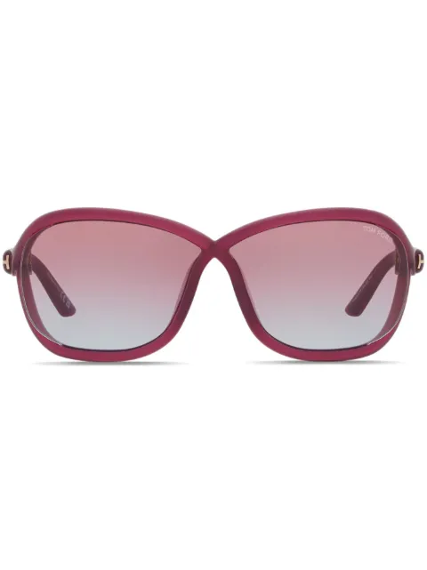 TOM FORD Eyewear Fernanda oversized-frame sunglasses Purple TR0017533790S2