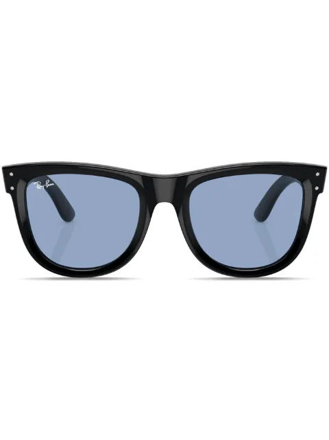 Ray-Ban Wayfarer Reverse round-frame sunglasses Black RBR0502S667772